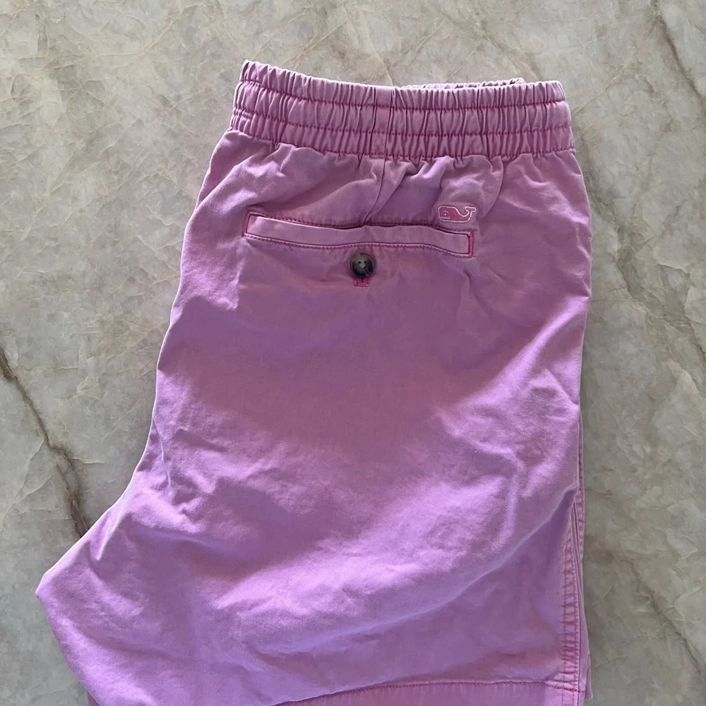 Pink Vineyard Vines Pull on Island Shorts - Picture 4 of 5